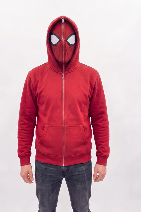 SpiderMan Masked Zip-Up